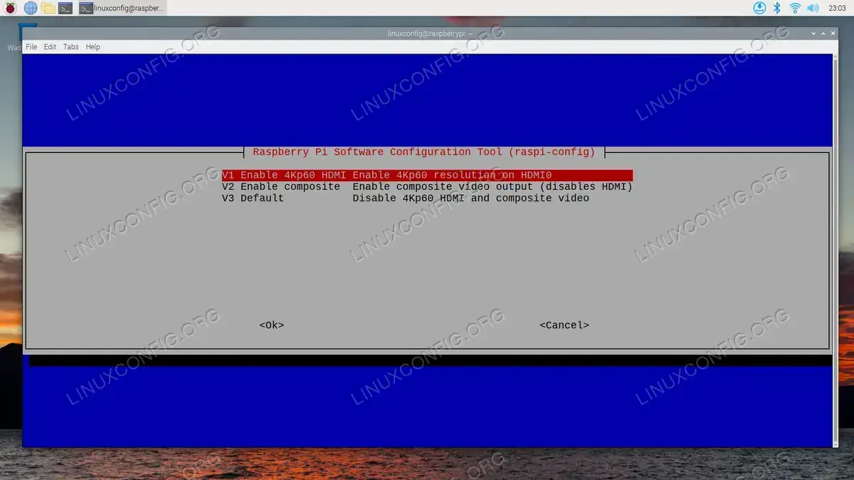 Adjusting HDMI and composite settings on Raspberry Pi