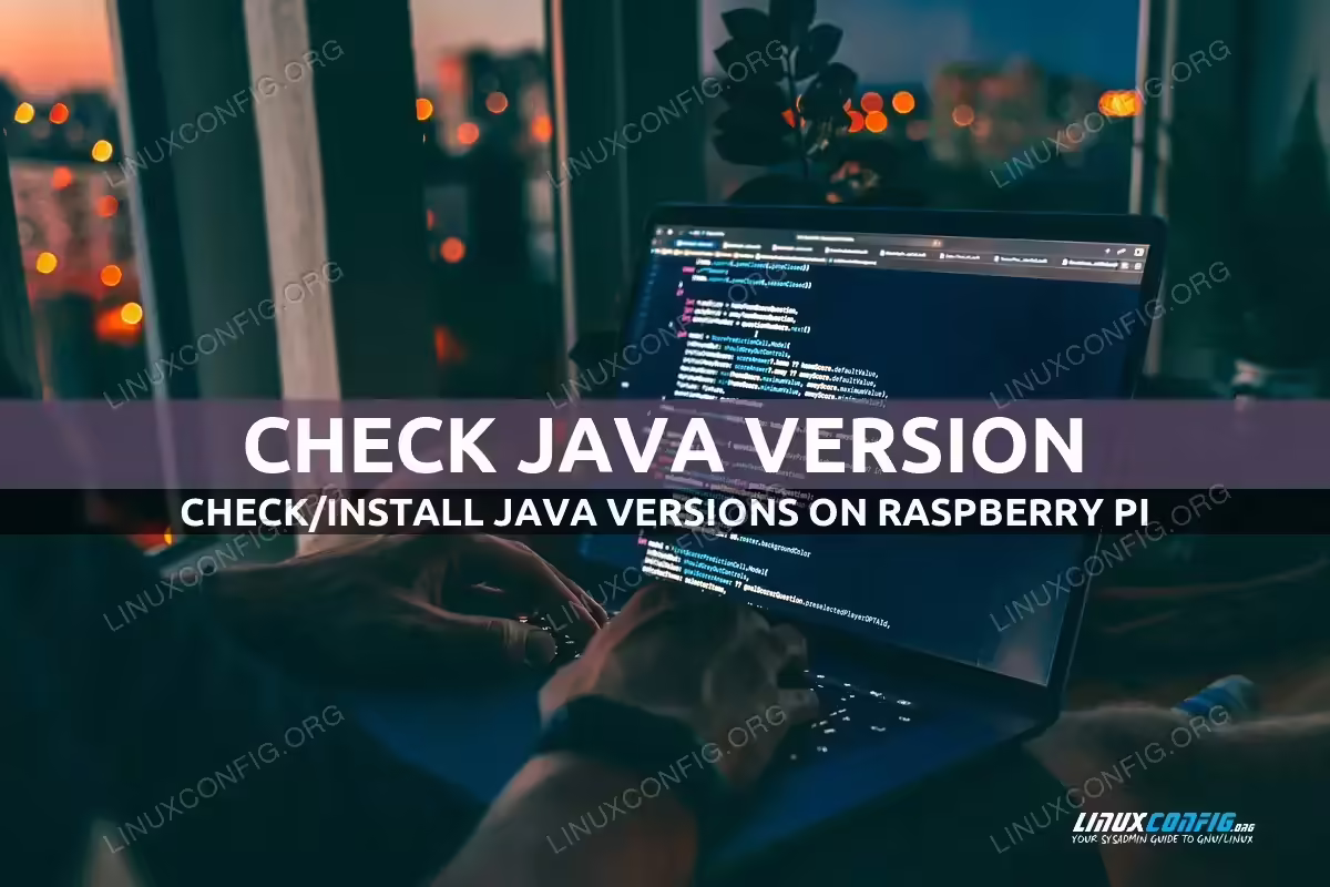 How to check Raspberry Pi Java versions