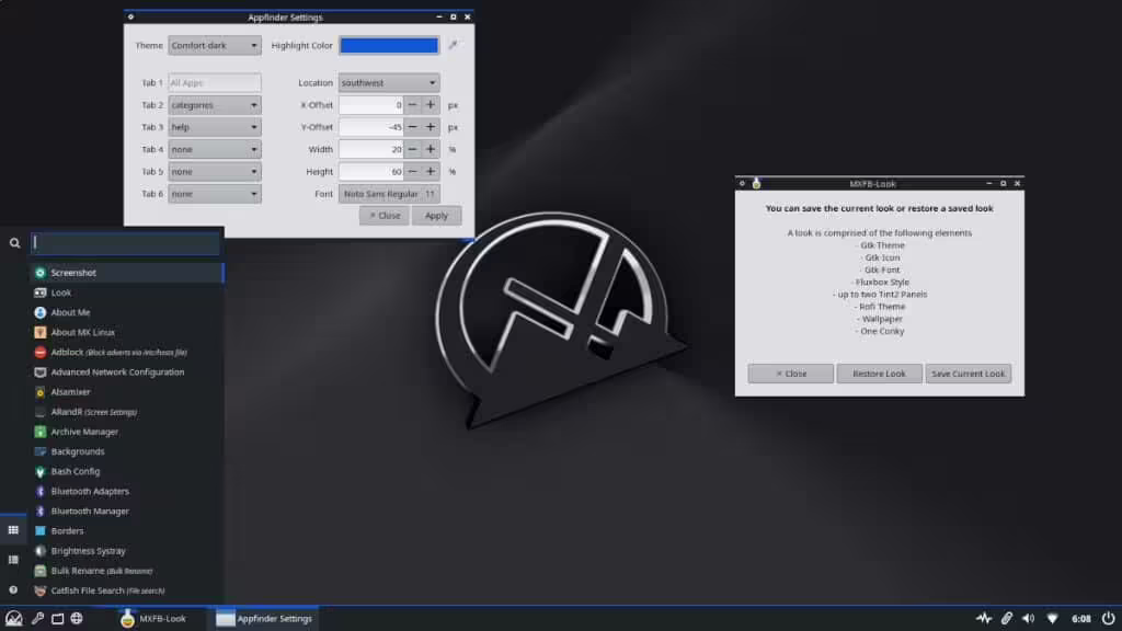 MX Linux (XFCE or Fluxbox) - Lightweight Linux Distribution