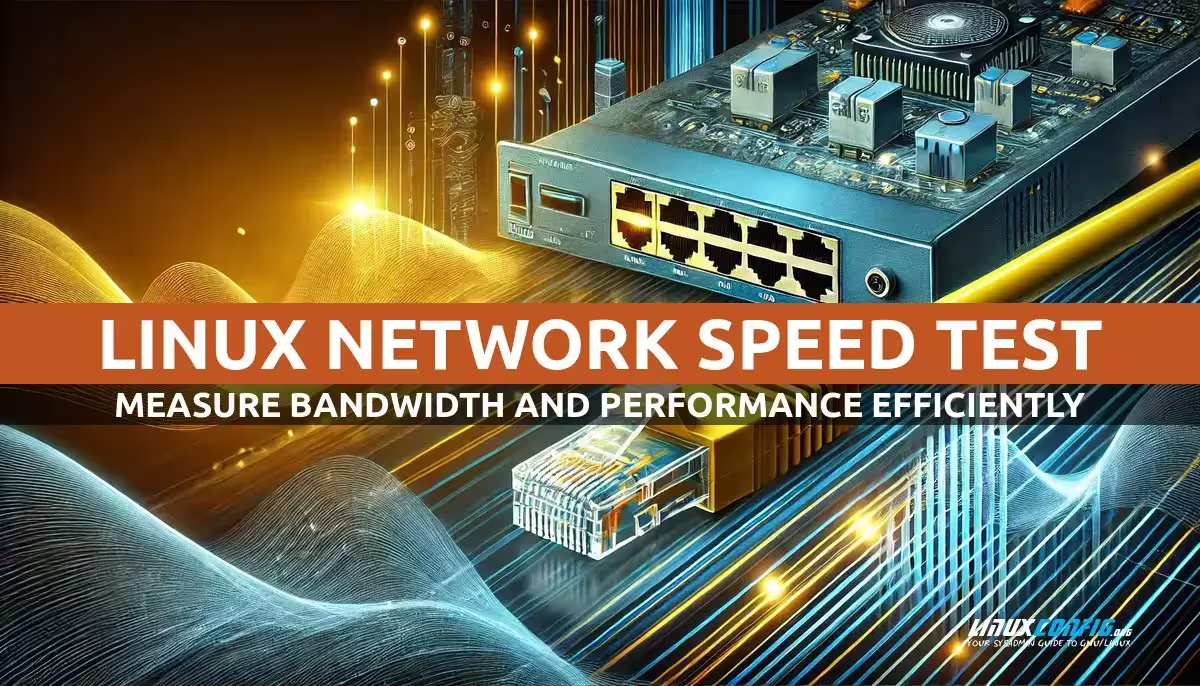 How to Test Network (ethernet) Speed on Linux CLI with iperf3