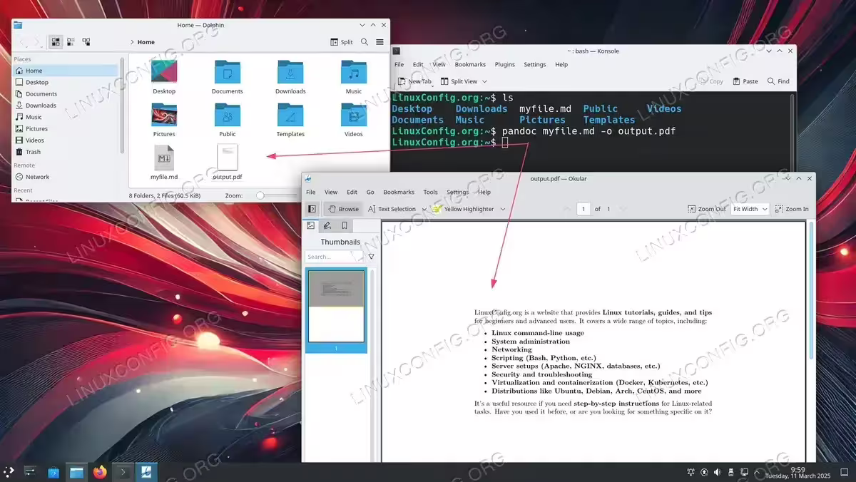 Convert Your Markdown File Example