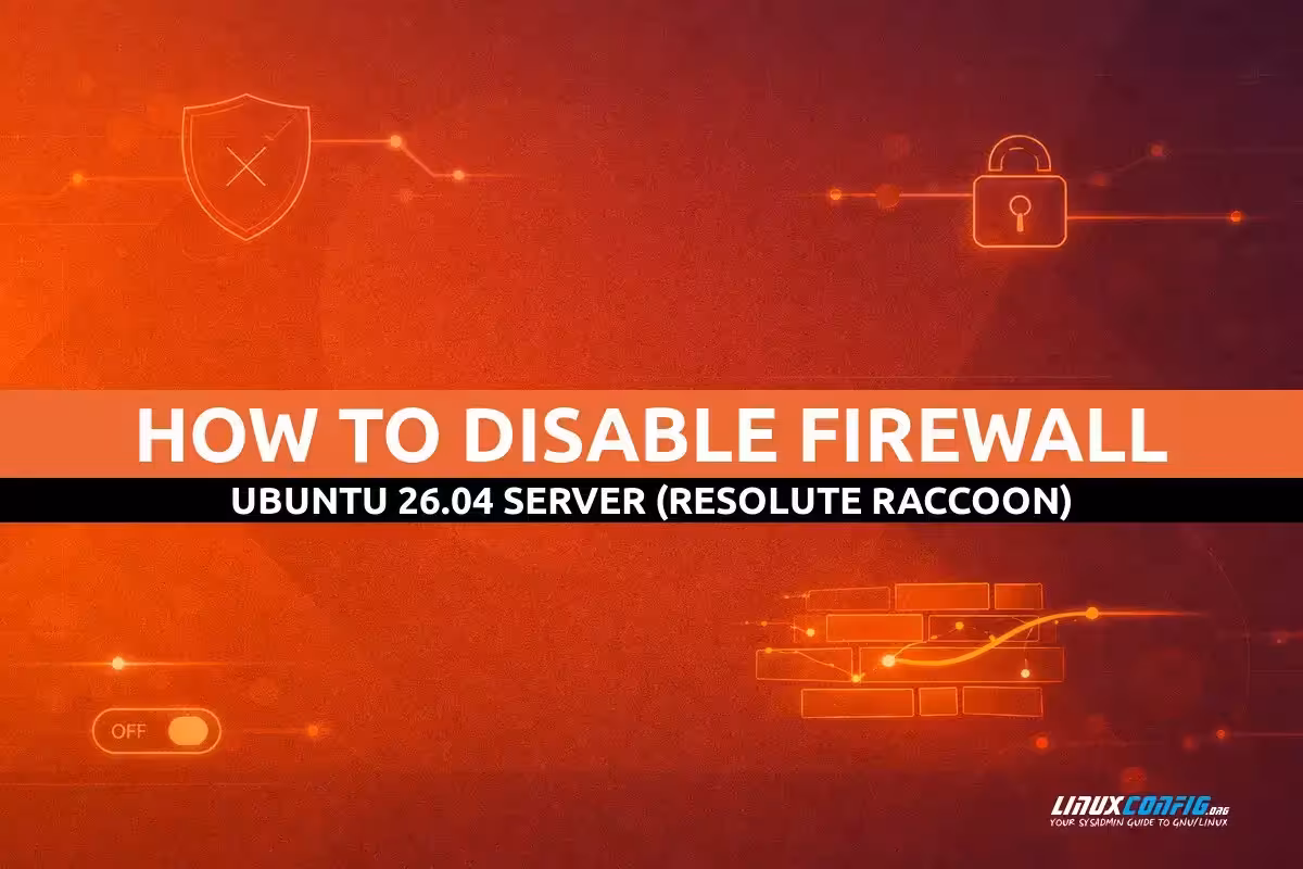 Abstract digital security shield concept with network firewall visualization on Ubuntu Linux