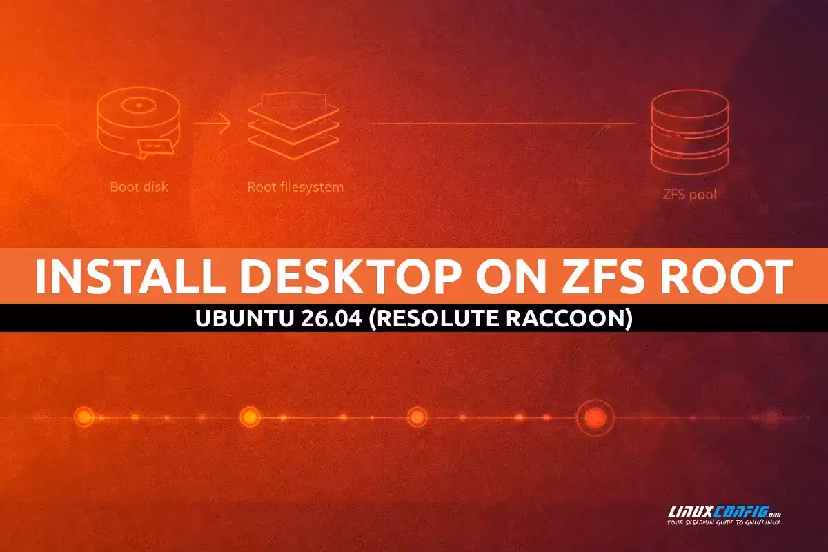 Abstract illustration representing ZFS filesystem installation on Ubuntu Linux with storage pool visualization