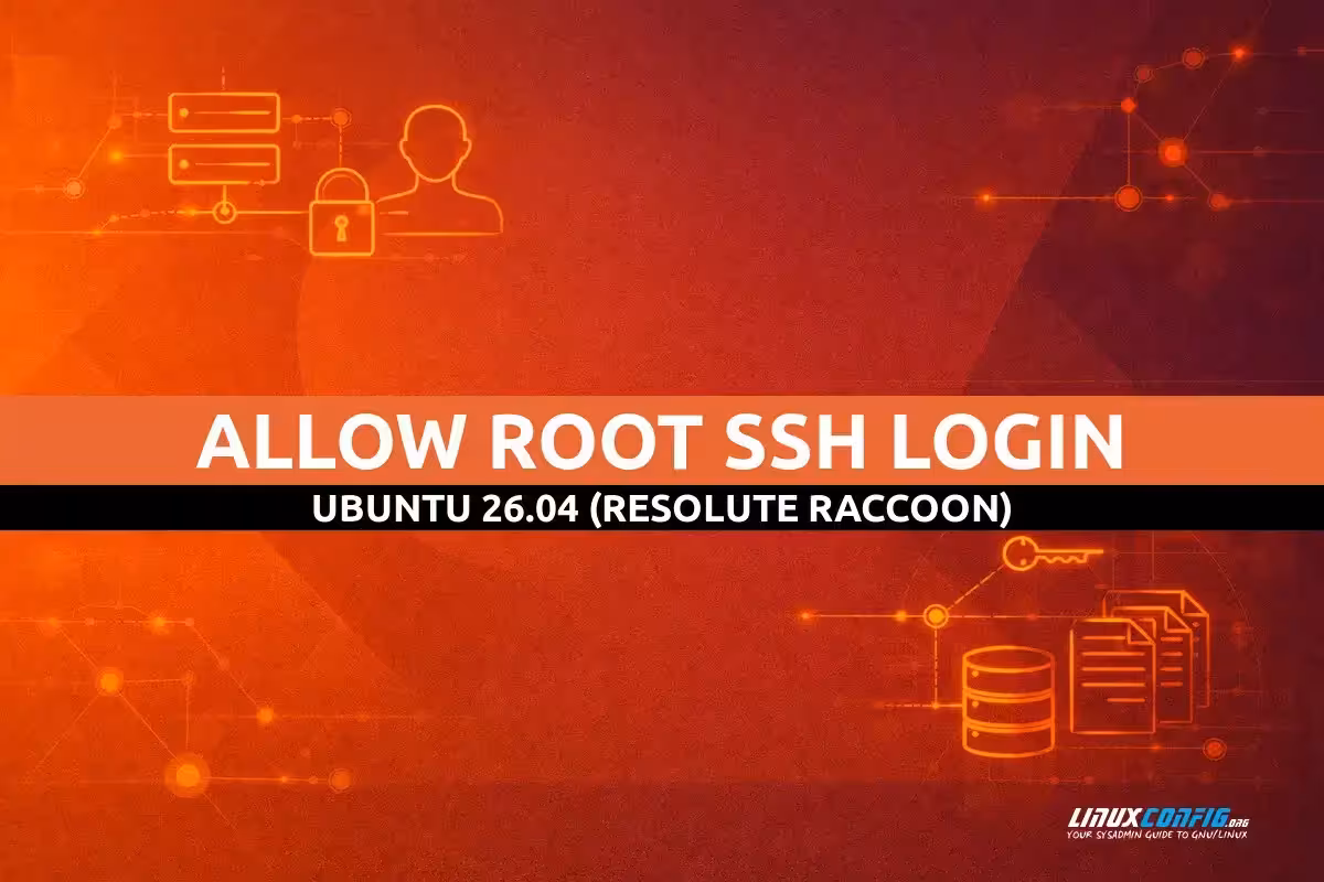 Abstract illustration representing SSH root access and secure server connections on Ubuntu Linux with lock and terminal visuals