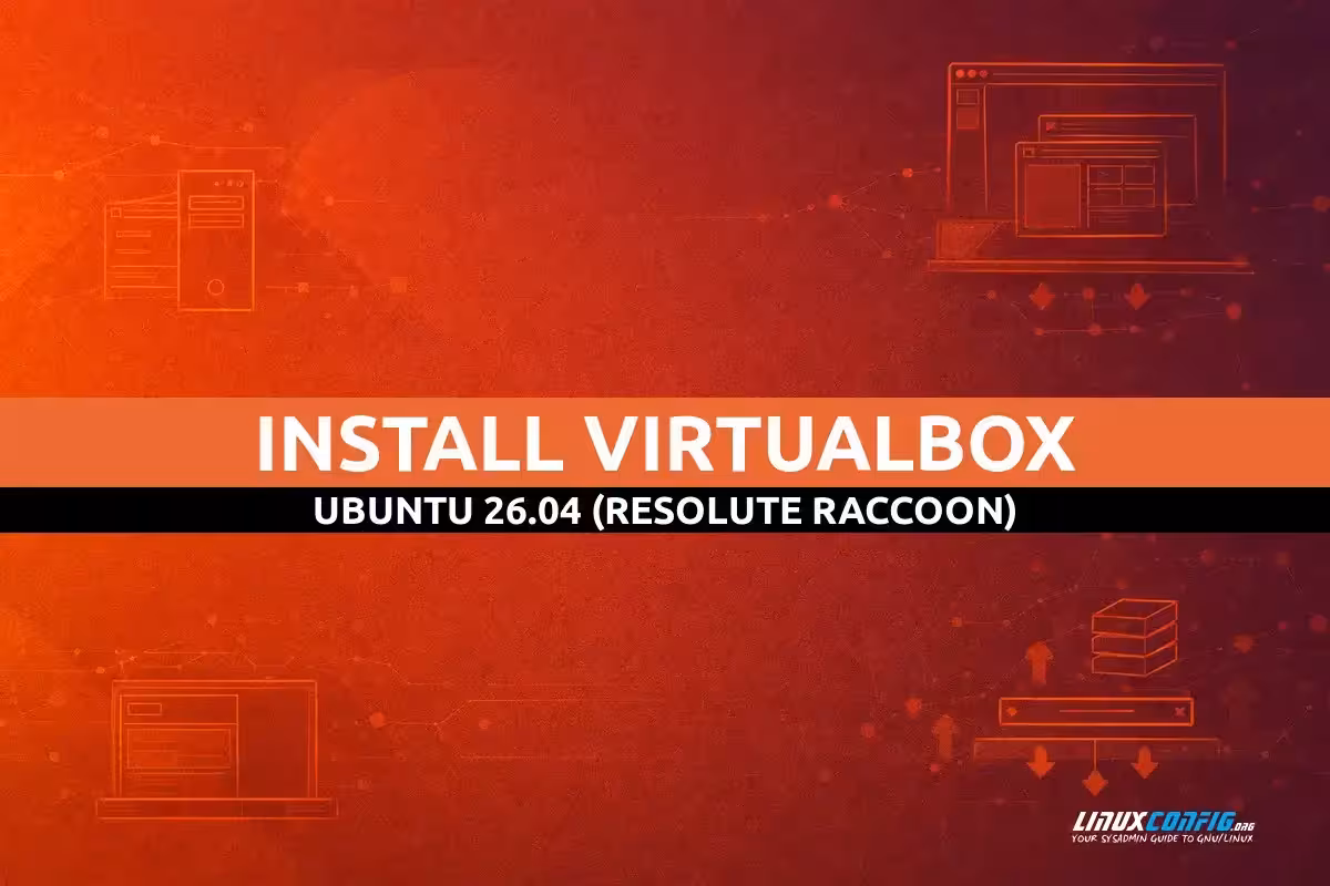 Abstract illustration representing virtualization and virtual machines on Ubuntu Linux with container and hardware abstraction elements