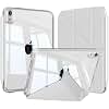 ZOPSGYU iPad mini7 ケース (A17 Pro) iPad Mini 第7/6世代 ケース対応 横置き&縦置き 分離式 グレー