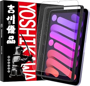 Yoshikawa Yuki for iPad mini7 A17 Pro 7th Gen 2024 / iPad mini 6 6th Gen 2021 Anti-Glare Glass Film Gaming Anti-Fingerprint Anti-Glare Anti-Glare Screen Protector
