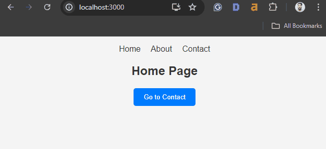 Basic Routing in React