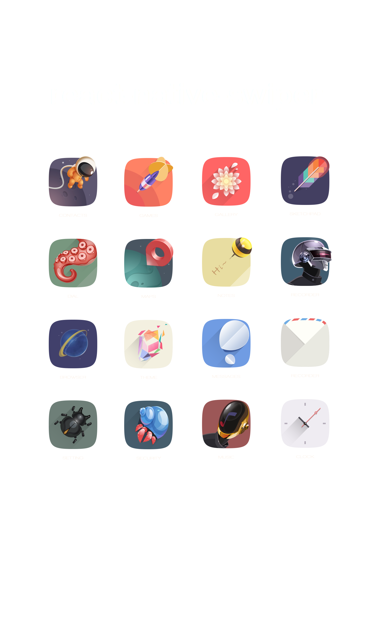 React Native Swiper轮播效果展示