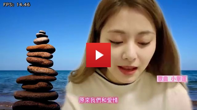 MODNet视频抠图效果