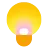 The Google Keep logo, a white lightbulb icon on a yellow background.