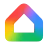 The Google Home logo, a multicolored house icon.