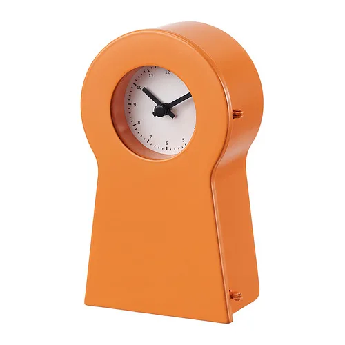 IKEA PS 1995 - clock, orange, 14 cm | IKEA Taiwan Online - E1013442_S4