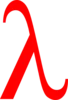 red-lambda