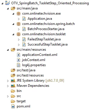 OTV_SpringBatch_TaskletStep_Oriented_Processing