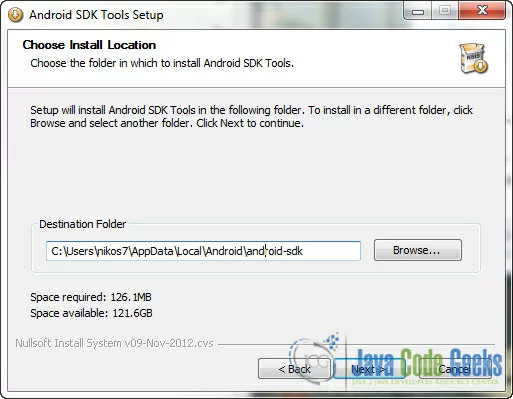 android-sdk-install-location