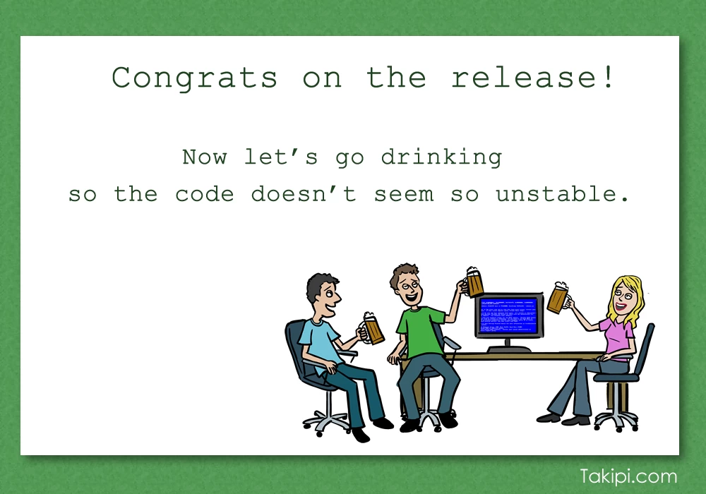 Card - Congrats on the release