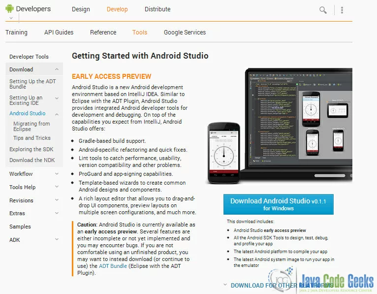 donwload-android-studio