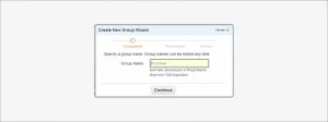 Creating a new AWS IAM group