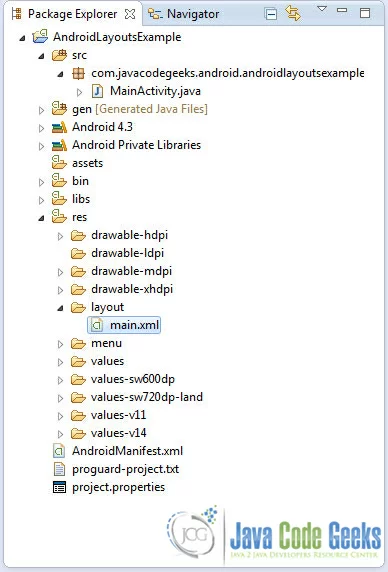package-explorer