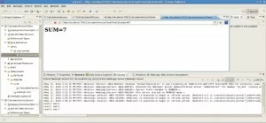 TestCalculatorWS servlet Output