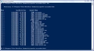 cassandaBinDirInDataStaxCommunityEditionInstallation