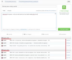 Several Commits in Pull Request