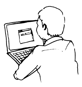 linedrawingmancomputer
