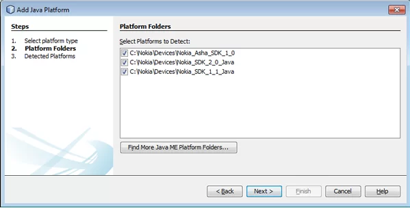 Figure 2: Adding a Series 40 Software Development Kit