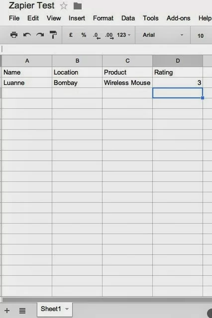 spreadsheet