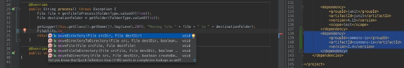 intellij-maven-dependency-added