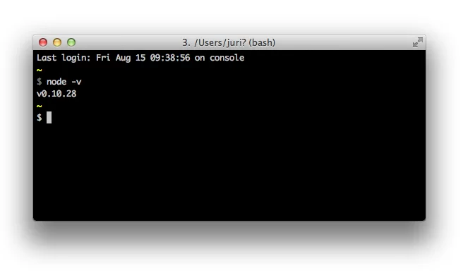 node-install