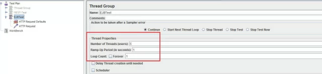 Concurrent request simulation via JMeter