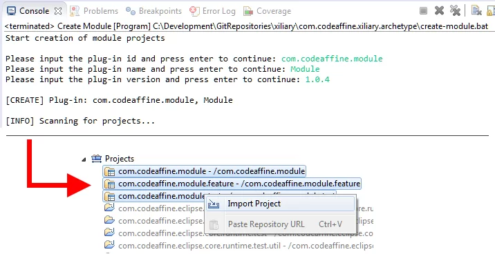 create-modul-batch