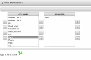 Figure 1: Data Export Utility