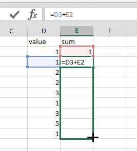 excel-running-total