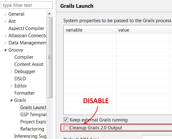 ggts-disable-clean-grails-output