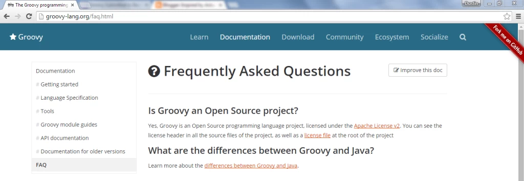 groovyLicenseFAQ