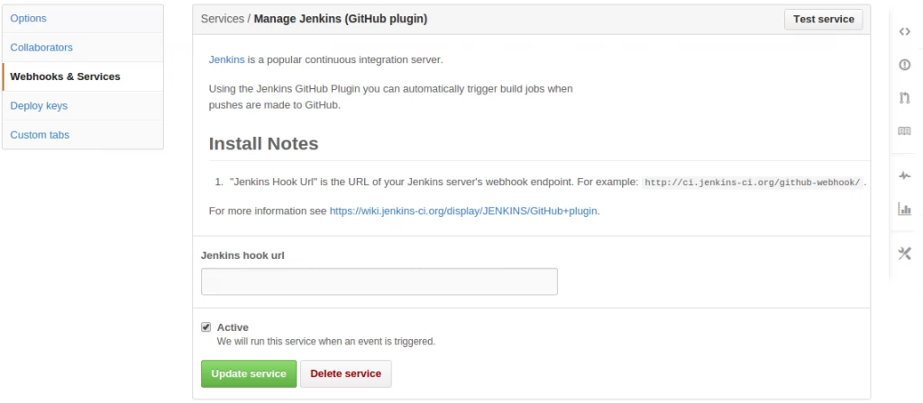 github-jenkins-service-config