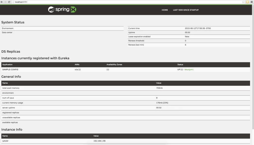 Spring-Cloud-Eureka