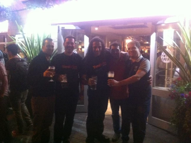 Daniel Pando, Bruno Baptista, Roberto Cortez, Décio Sousa, Paulo Martins