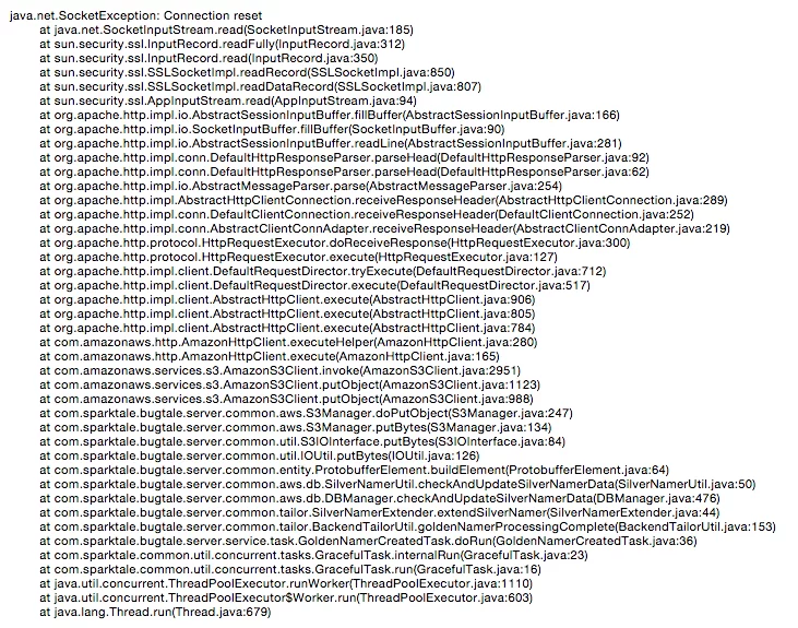 stacktrace