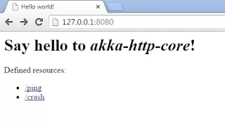 hello-akka
