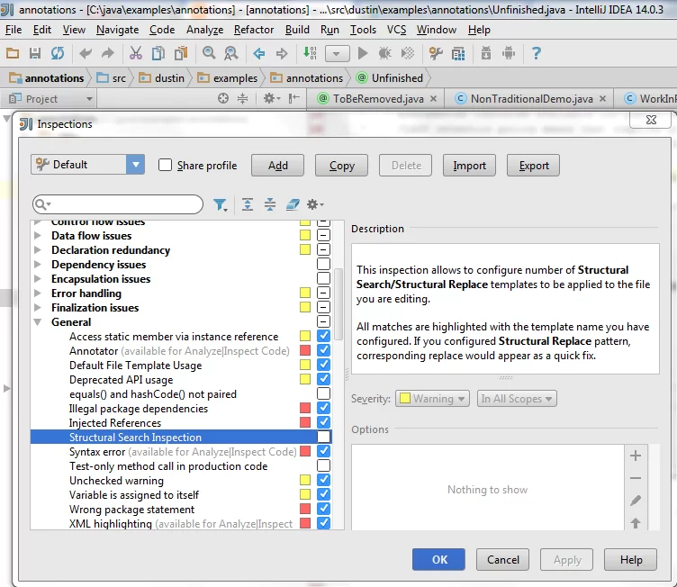 idea14-step03-inspectionsDialog