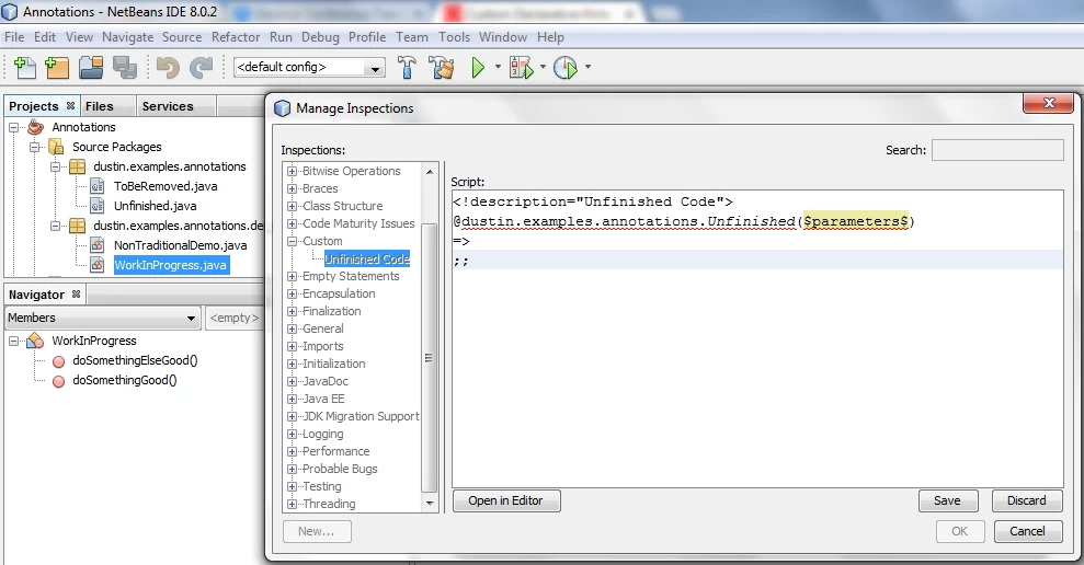 netbeans802-unfinishedInspectionScript