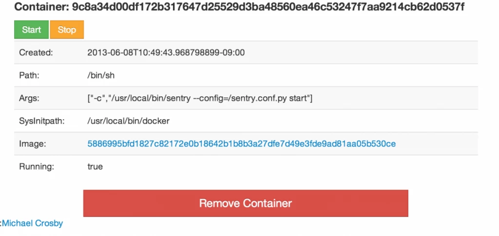 container
