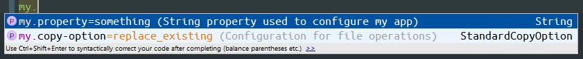 default-properties