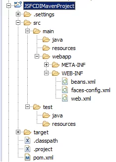 8-Creating JSF CDI Maven Project
