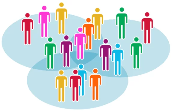 clustering-people