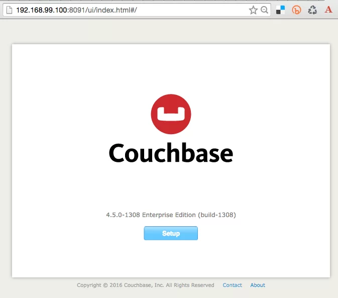 couchbase-4.5-developer-preview-docker-setup